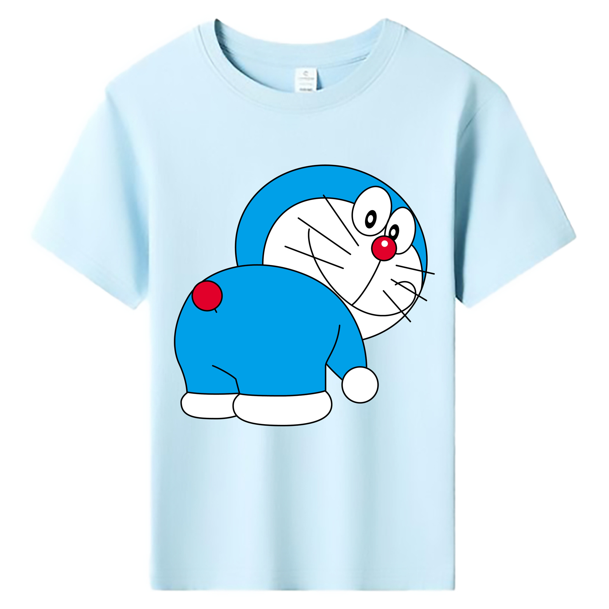 （画像用） ドラえもん Doraemon 綿100％キッズTシャツ（フロントプリント）